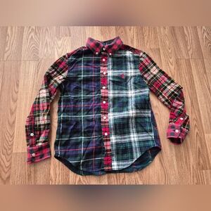 Ralph Lauren Boys' Plaid Long Sleeve Shirt